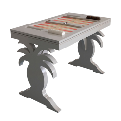 Oomph Harbour Island Backgammon Table