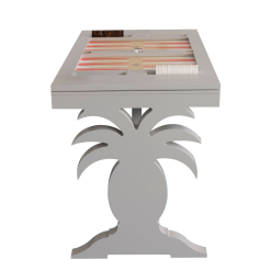 Oomph Harbour Island Backgammon Table