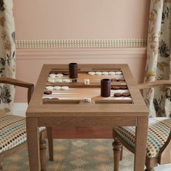 Oomph Backgammon Table Driftwood