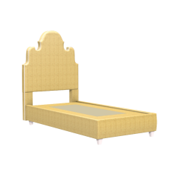 Oomph Beds Charleston Platform Bed In Natural Raffia