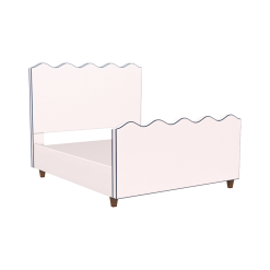Oomph Wave Platform Bed With Footboard