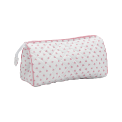 Oomph Nina Campbell Cosmetic Bag - Pink Heart Nina Campbell Collection