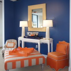 Oomph Coffee Tables Chatham Linen Ottoman