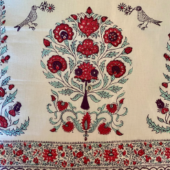 Oomph Charleston Headboard In Quadrille Kalamkari