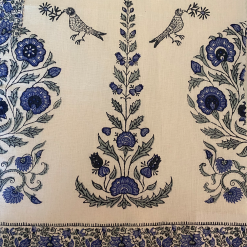Oomph Charleston Headboard In Quadrille Kalamkari
