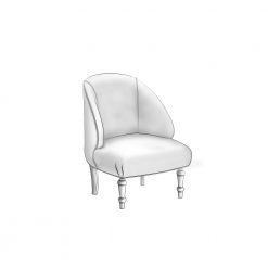 Oomph Mini Chair Bedroom