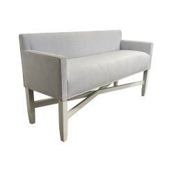 Oomph X Bench In Perennials "Rough N Rowdy" In Vapor Seating For 2+