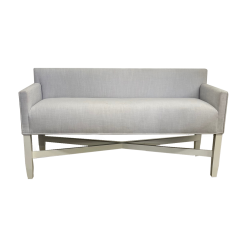 Oomph X Bench In Perennials "Rough N Rowdy" In Vapor Seating For 2+