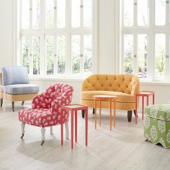 Oomph Upholstered Scallop Slipper Chair