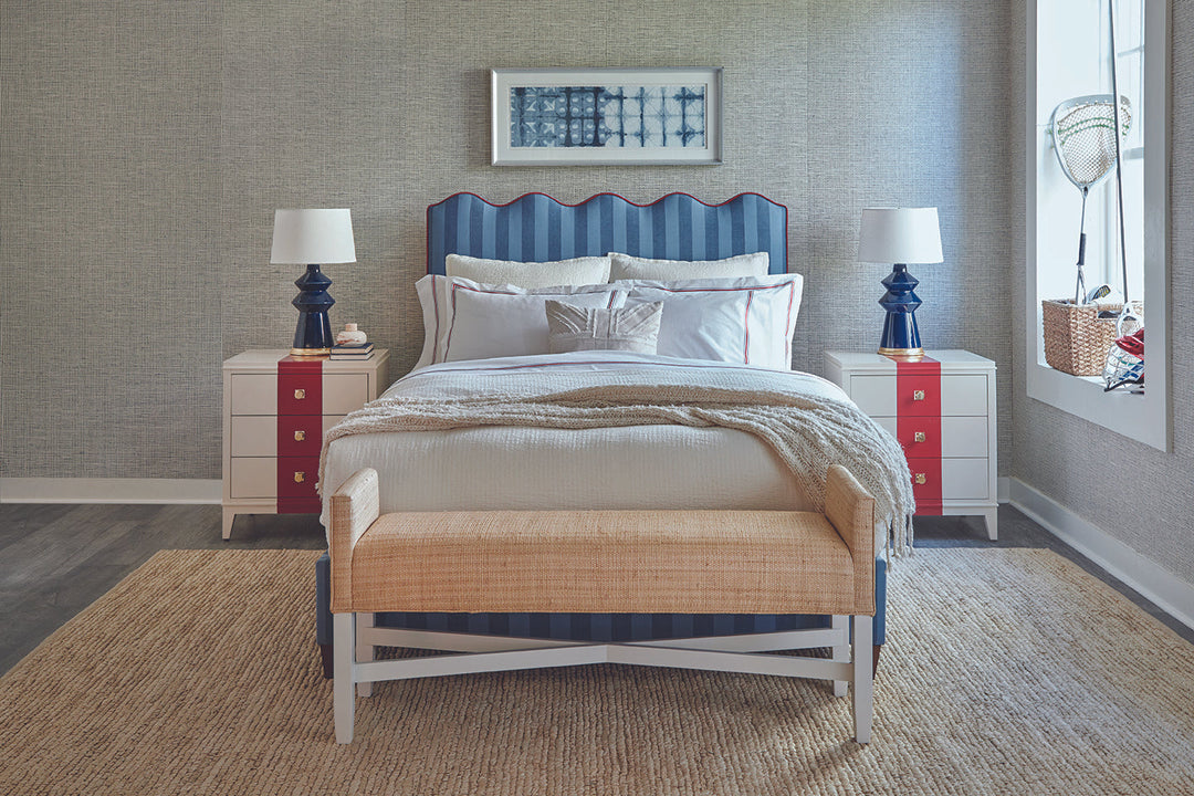 Oomph Backless X Bench In Natural Raffia 4 Oomph Backless X Bench In Natural Raffia