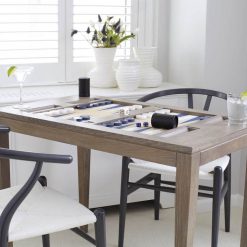 Oomph Backgammon Table Driftwood
