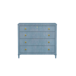 Oomph Chests Rowayton Chest In Denim Blue Finish