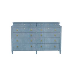Oomph Chests Rowayton Double Chest In Denim Blue Finish