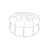 Oomph Tufted Ottoman