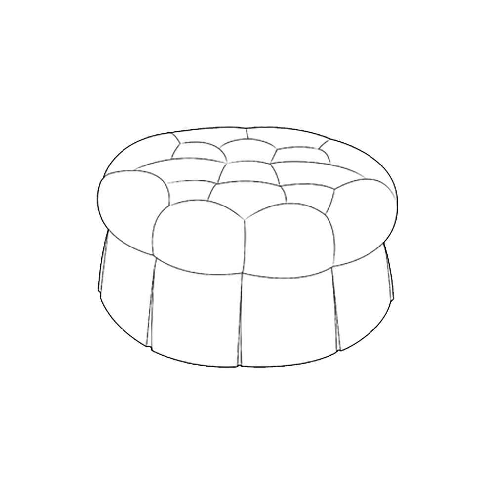 Oomph Tufted Ottoman 3 Oomph Tufted Ottoman