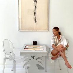 Oomph Harbour Island Backgammon Table