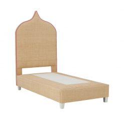 Oomph Taj Platform Bed In Natural Raffia Beds